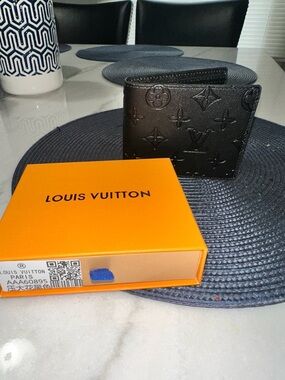 Black Monogram wallet